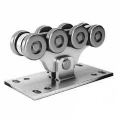 Роликовая опора Alutech SGN.02.150 | стальные ролики | до 700 кг